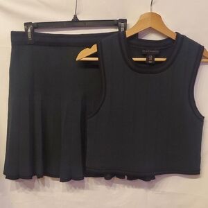 House of Harlow 1960 Green And Black Skirt Set Size M